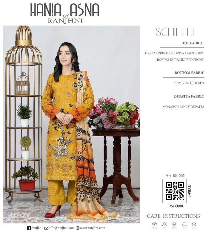 HANIA ASNA BY RANJHNI Code : HA-BR-202 - Image 3