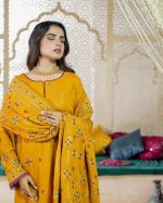 KARANDI EMBROIDERED SHAWL KE-602 by Ranjhni - Image 4