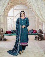 KARANDI EMBROIDERED SHAWL KE-601 by Ranjhni - Image 3