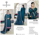 KARANDI EMBROIDERED SHAWL KE-601 by Ranjhni - Image 4