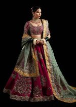 Hussain Rehar Bridal Lehanga – Luxury Designer Ethnic Wear for Weddings & Festive Occasions | - Image 3