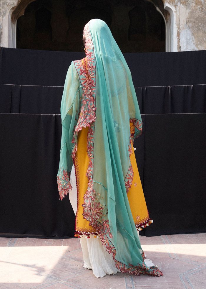 Hussain Rehar Luxury Lawn Masam-49 - Image 2