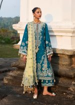 Hussain Rehar Luxury Lawn Eupic-18 - Image 4